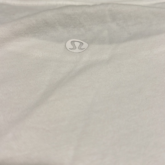 Lululemon White Cropped Tank - Picture 4 of 4
